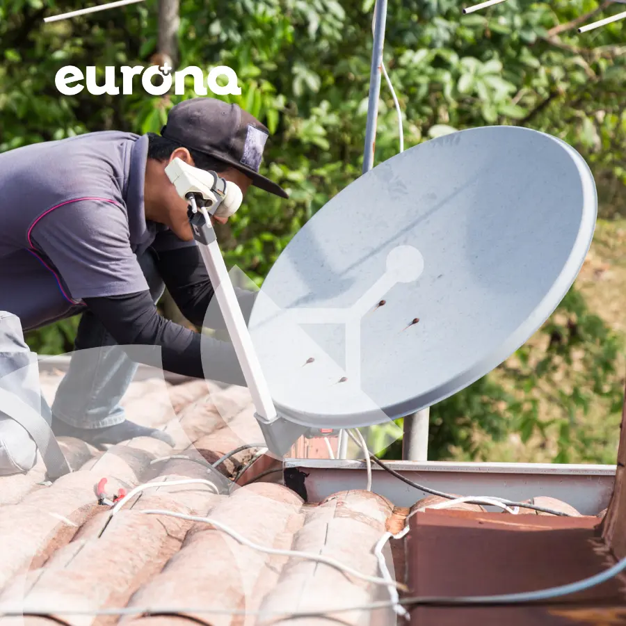 Instalación de Internet Satélite de Eurona, ¿cómo es el proceso?