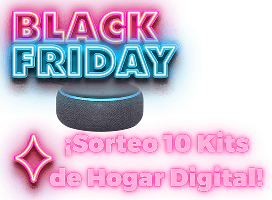 Sorteo de Black Friday 10 kit hogar digital Amazon
