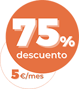 Descuento 75%