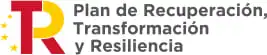 logo del plan de recuperación, transformación y resiliencia